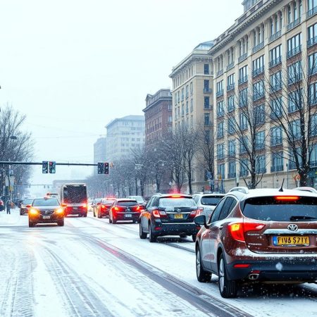 冬季降雪對城市交通的影響