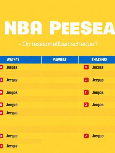 2022年NBA季前賽開球時間表