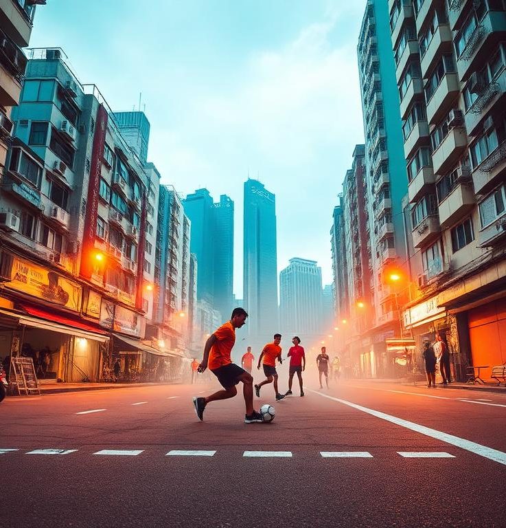 香港街頭足球文化探索